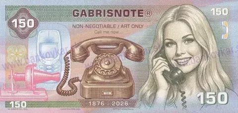 150 dB telefón A.G.Bell 2026