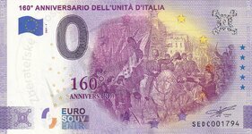 160 Anniversario Dell Unitá D Italia (SEDC 2021-1)