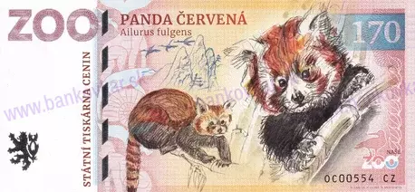 170 ZOO OLOMOUC Panda červená 2023
