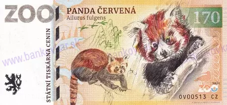 170 ZOO OSTRAVA Panda červená 2026