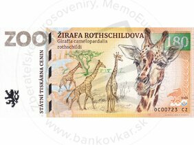 180 ZOO OLOMOUC (Žirafa Rothschildova)