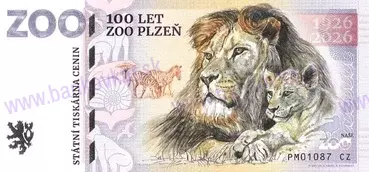 1926-2026 ZOO PLZEŇ (100 let ZOO) 2026