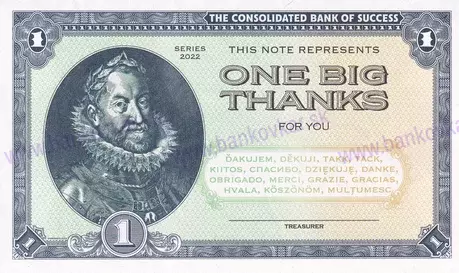 1 Big Thanks 2022 Rudolf zelená