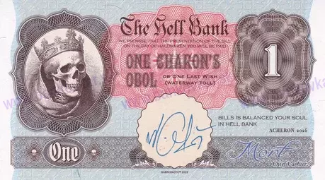 1 Charons obol 2025 The Hell Bank