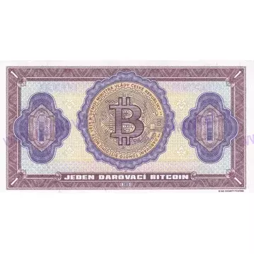 1 darovací Bitcoin (2025)