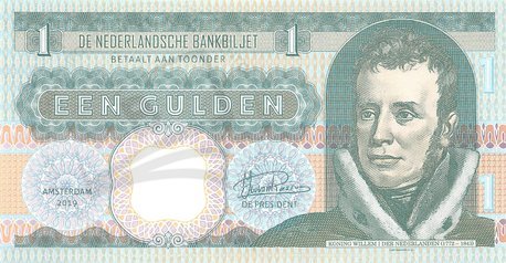 1 Gulden 2019 Willem I UNC