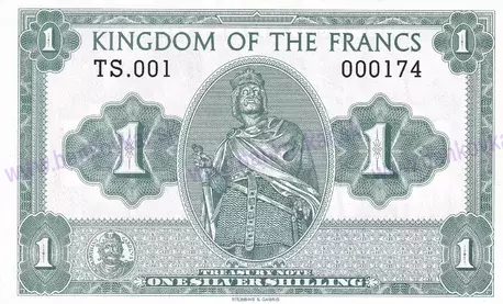 1 Kingdom of the Francs 2016 UNC