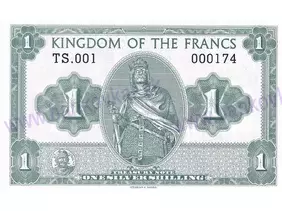 1 Kingdom of the Francs 2016 UNC