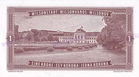 1 Koruna 2018 Wilsonovo mesto 1 Koruna 2018 Wilsonovo mesto