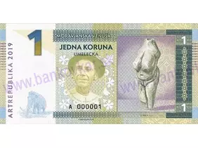 1 Koruna Moravianská venuša (2019)