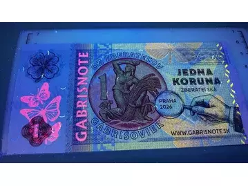 1 Koruna pre štastie (Sběratel Praha 3/2026)