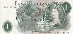 1 Pound Elizabeth II.England (1961-1969)