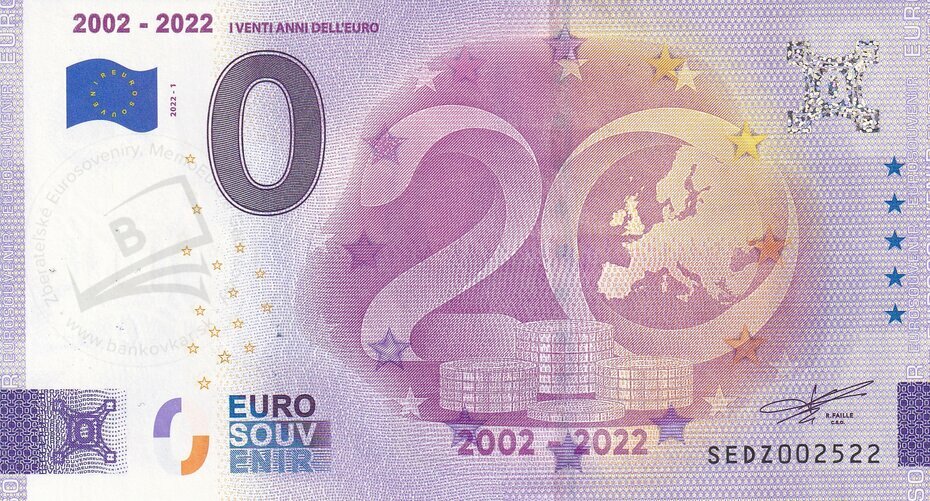 2002-2022 I Venti Anni Dell EURO SEDZ 2022-1