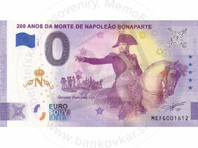 200 Anos da Morte de Napoleáo Bonaparte (MEFG 2021-1) pečiatka N