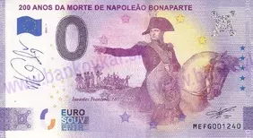 200 Anos da Morte de Napoleáo Bonaparte (MEFG 2021-1) podpis M.Gábriš