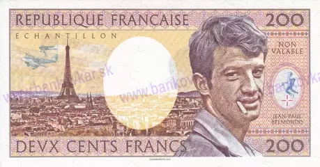 200 Francs J.P.Belmondo2018