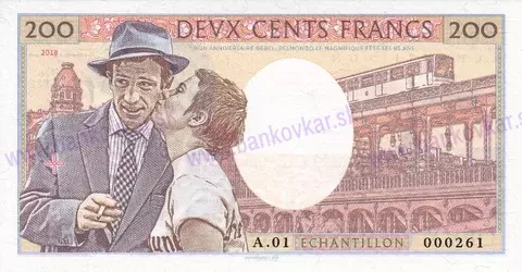 200 Francs J.P.Belmondo2018
