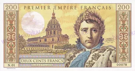 200 Francs Napoléon Bonaparte 2021