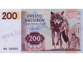 200 Halierov Slovenských 2022 (MAGNETKA)