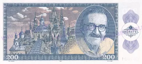 200 korun 2024 Zapadlík Škoda Rapid 1500