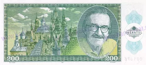 200 Korun Škoda Superb 3000 2021 Zapadlík