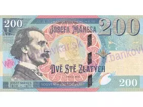 200 Zlatých Josef Mánes (2020)