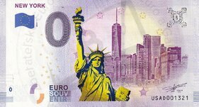 2019 Kolorované a zlatotlač (Eurosouvenír)