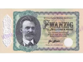 20 Billionen Mark 2019 Friedrich Nietzsche