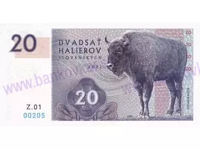 20 Halierov Slovenských Zubor (2021)