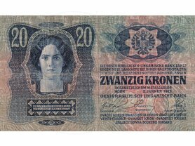 20 Kronen 1913 bez pretlače (stav 3/4)