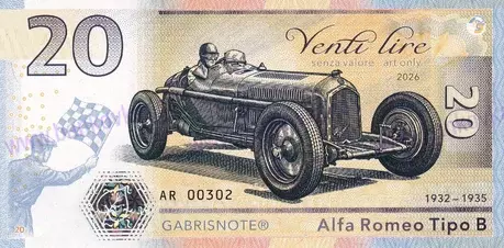 20 Lire F1 Alfa Romeo 2026