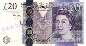 20 Pounds ELIZABETH II.England (2006)