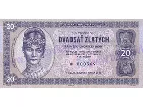 20 Zlatých M.H.Choteková (2020)