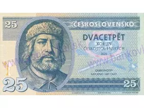 25 Kčs Jan Žižka (2026)