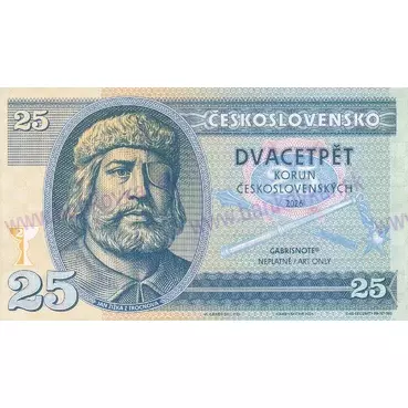 25 Kčs Jan Žižka (2026)