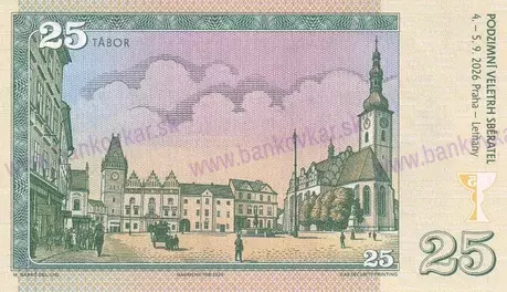 25 Kčs Jan Žižka 2026