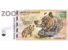 270 ZOO KOŠICE (Medveď hnedý) 2025 270 ZOO KOŠICE (Medveď hnedý) 2025