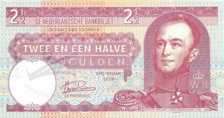 2,5 Gulden 2019 Willem II