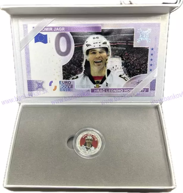 2 Euro DUOBOX Jaromír Jágr CUSTOM KOLOR