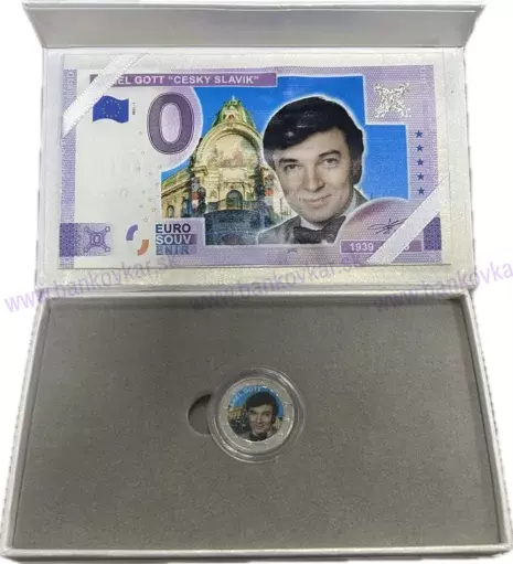 2 Euro DUOBOX Karel GottCUSTOM KOLOR