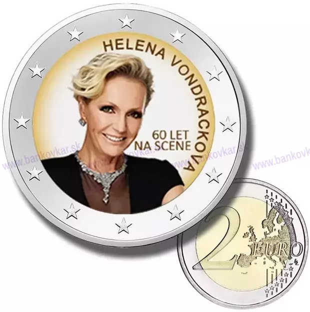 2 Euro minca Helena Vondráčková