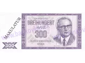 300 Mark 2016 Erich Honecker (MAKULATUR)