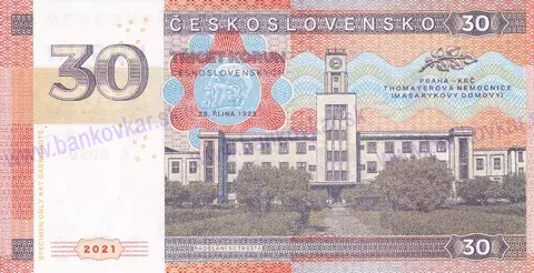 30 Korun Sanitka Škoda 1203 2021