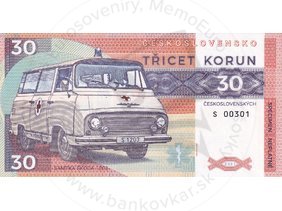 30 Korun Sanitka Škoda 1203 (2021)