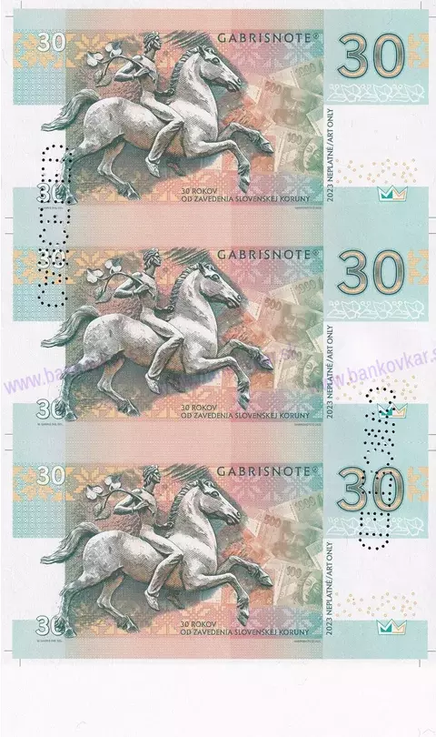 30 rokov od zavedenia Slovenskej koruny 2023 CANCELED