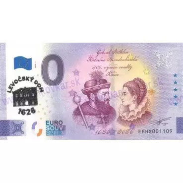 400.výročie svadby Košice (EEHS 2026-1) pečiatka Levočský dom