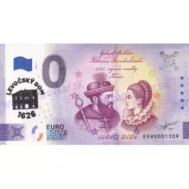 400.výročie svadby Košice (EEHS 2026-1) pečiatka Levočský dom