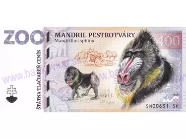 400 ZOO SPIŠSKÁ NOVÁ VES (Mandril pestrotváry) 2026