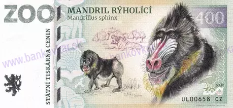 400 ZOO ÚSTÍ n/L. Mandril rýholící 2023