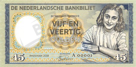 45 Gulden 2018 Netherlands